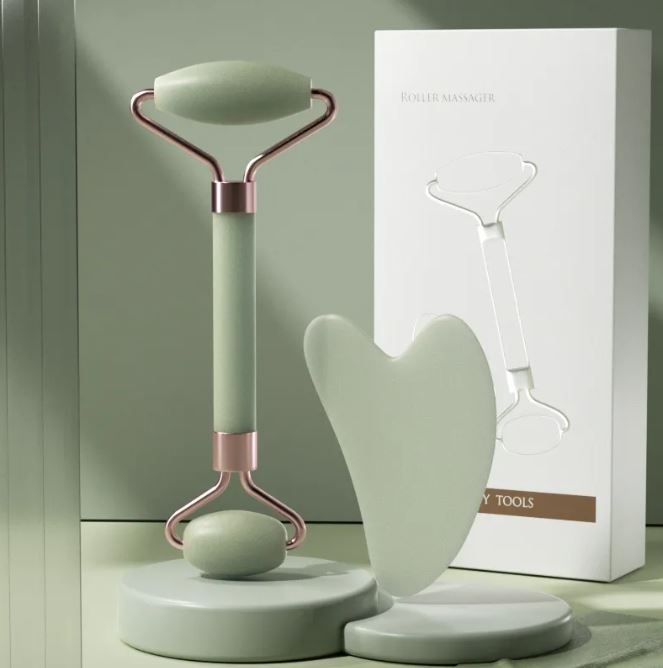 Ritual Jade Roller & Scraper Duo