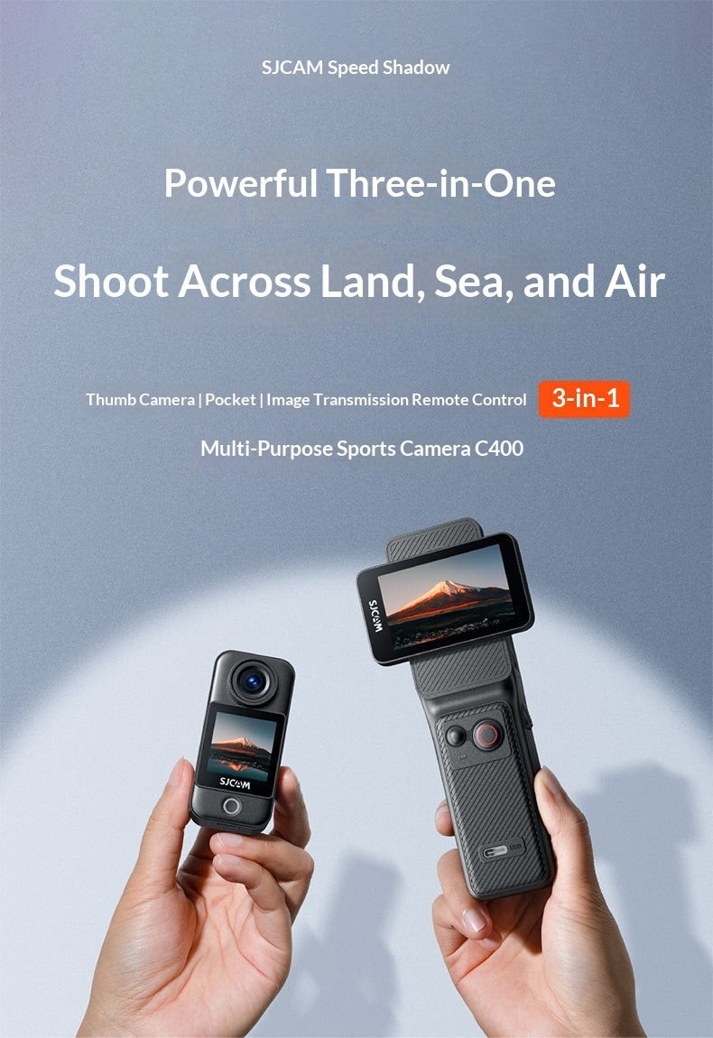C400 4K Handheld Action Camera
