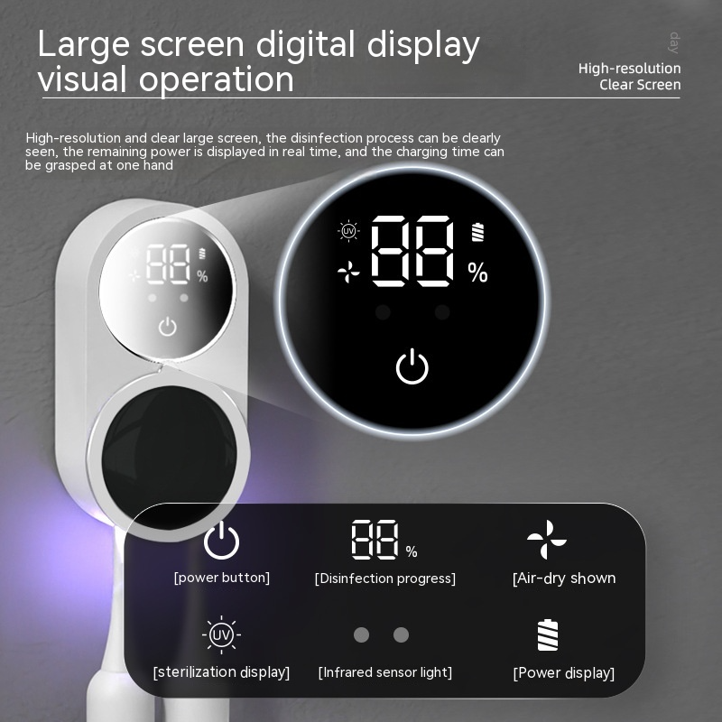 Clinical UV Toothbrush Sterilizer